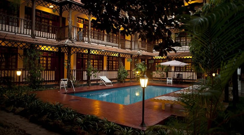 Boutique courtyard venue in Dar es Salaam, ideal for intimate wedding receptions and events.
