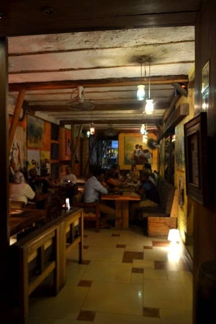 Intimate 305 Karafuu restaurant with ambient lighting, perfect for private dinner events.