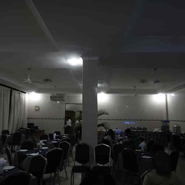 Meeting Room at Landmark Hotel Ubungo: Pillar-obstructed event space for corporate workshops.