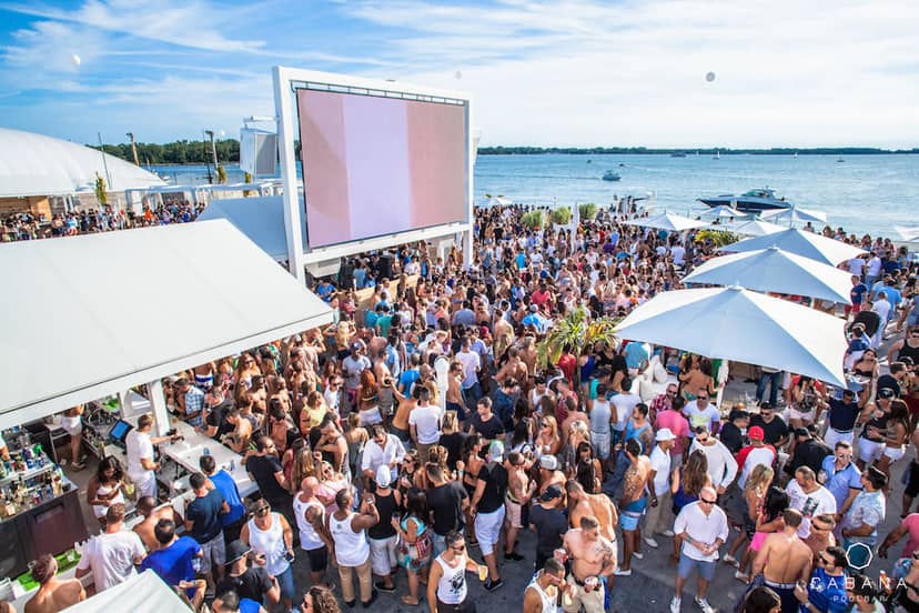 Cabana Toronto waterfront event venue, open-air layout for brand activation and corporate events.