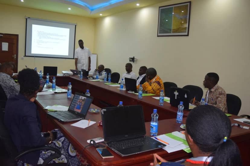 AMECEA Msimbazi Centre boardroom with U-shape seating for corporate training and workshops.