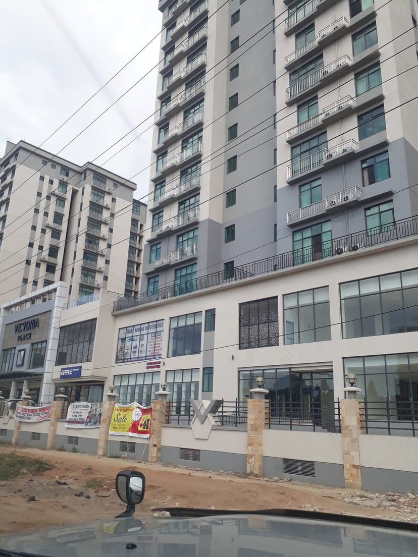 Modern Victoria Place apartment complex for corporate retreats and off-site meetings.