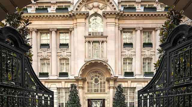 Elegant Pie Room at Rosewood London, ideal for luxury weddings and corporate events.