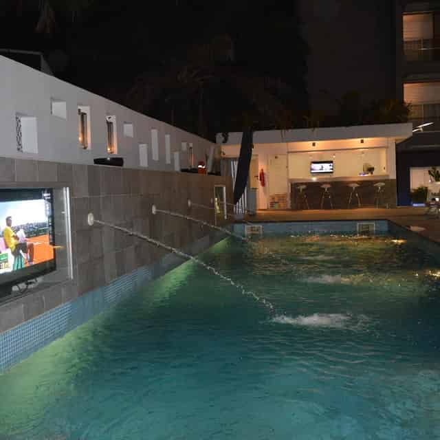 Poolside