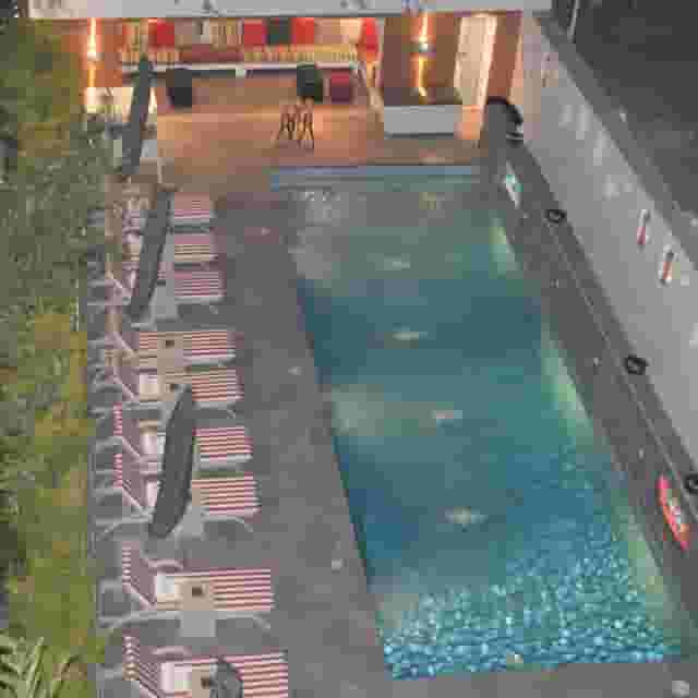 Poolside