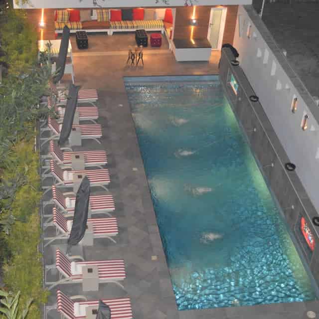 Poolside