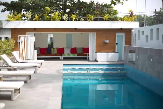Poolside