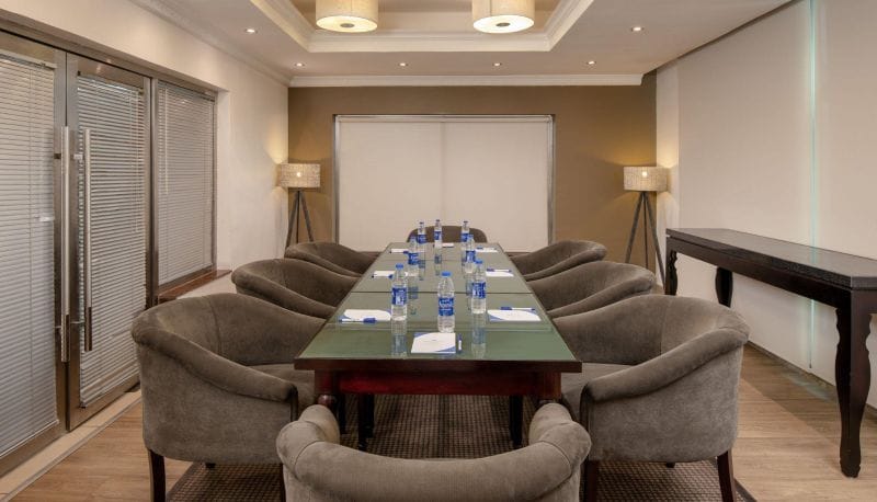 Boardroom meeting room at Protea Hotel Lagos Kuramo Waters for executive conferences and seminars.