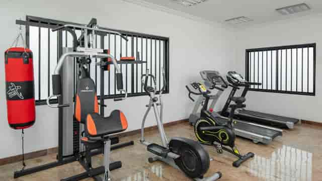 Fitness center at Protea Hotel Lagos Kuramo Waters for hotel event and business meeting facilities.