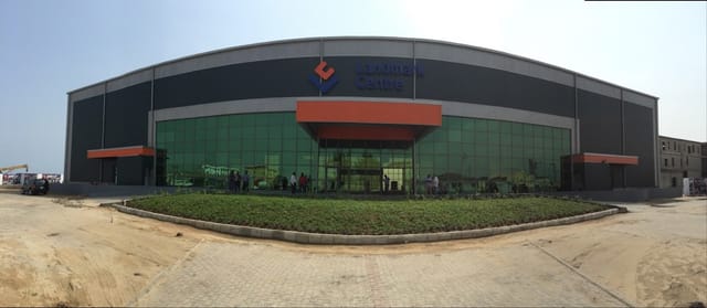 Landmark Event Centre glass facade, ideal for corporate exhibitions and trade shows.