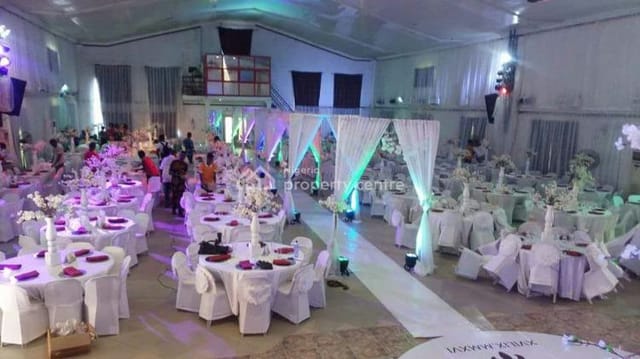 Fleet Pavilion banquet hall with uplighting for formal receptions and corporate events.