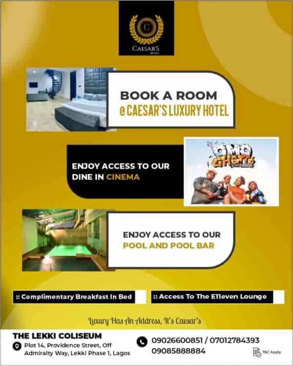 HOTEL PACKAGE | The Lekki Coliseum