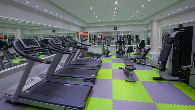 Strategic Arena fitness center at The Lilygate Lagos for corporate retreats and hotel conferences.