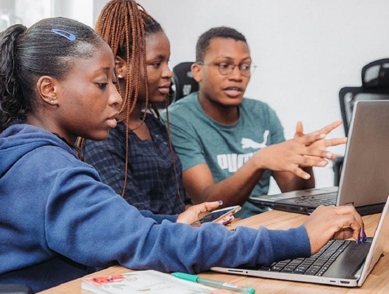 Software training workshop at TheNest featuring collaborative breakout sessions for project learning.