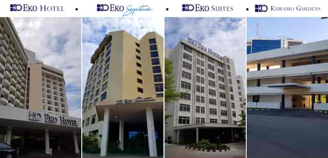 Eko Hotels & Suites meeting rooms: versatile conference venue for large corporate events.