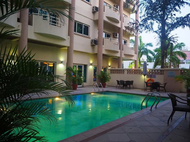 outdoor pool