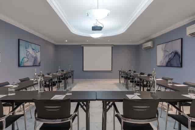 U-shaped meeting room at Park Inn Lagos, perfect for corporate events and professional workshops.