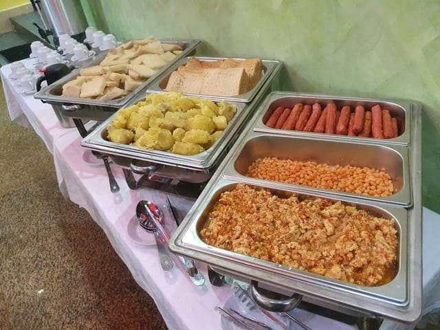 Tribes Lounge breakfast buffet at Kilo Royal Hotel for corporate events and catering.