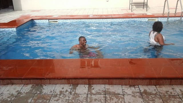Swimming pool at Eastgate Hotel Lekki, perfect for corporate retreat and incentive trip activities.