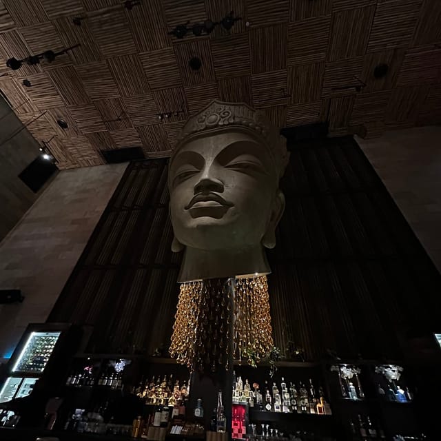 Shiro sculptural installation with dramatic lighting for luxury gala and immersive event design.