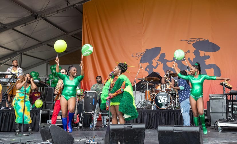 High-energy main-stage performance at Ronnie Dee Events Centre for corporate event entertainment.