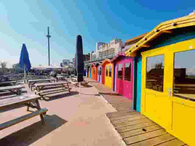 beach huts