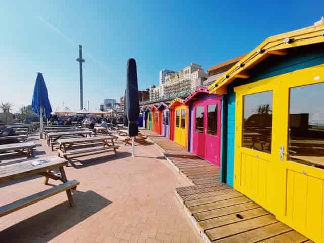 beach huts