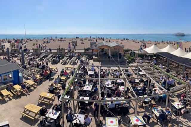 beach huts