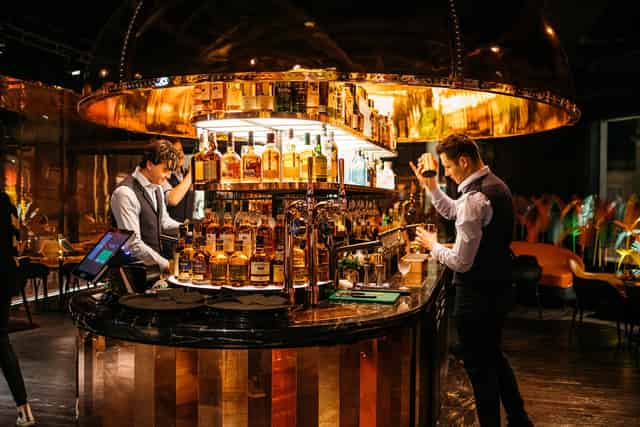 Bar area
