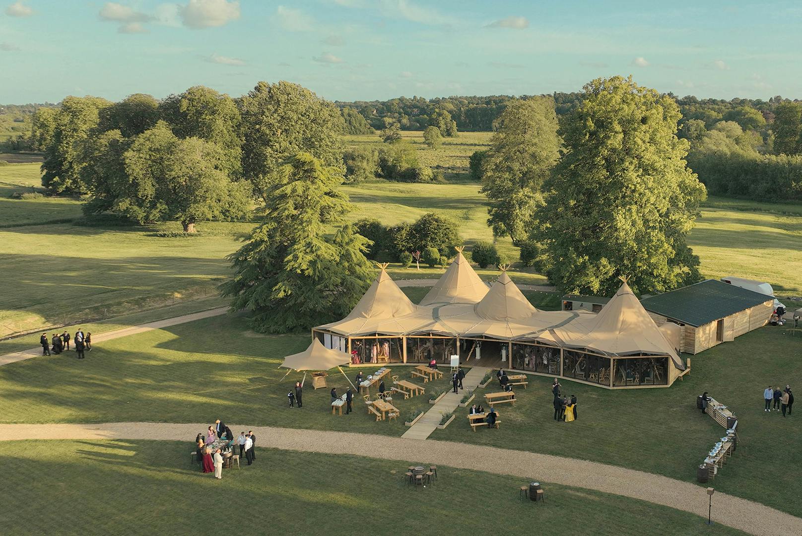 Tipis at Mapledurham - Tipi Venue image 1