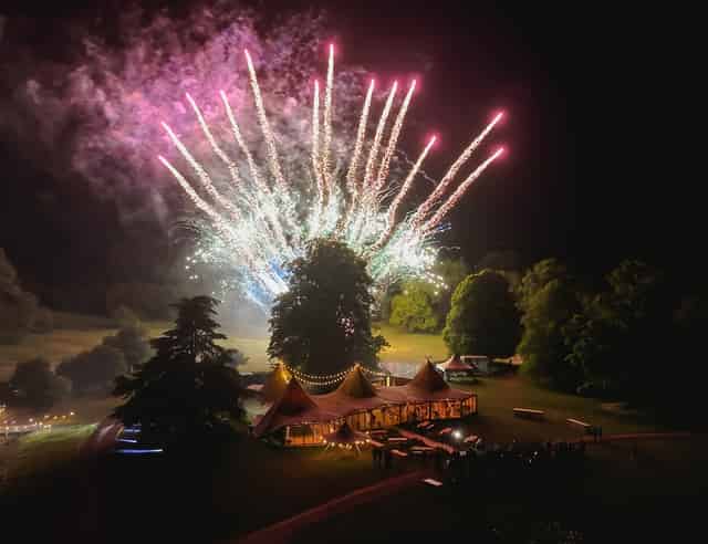 Tipis at Mapledurham