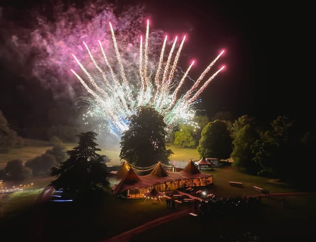 Tipis at Mapledurham