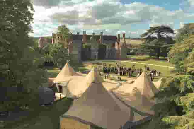 Tipis at Mapledurham