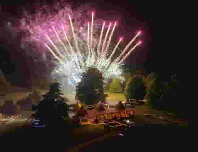 Tipis at Mapledurham