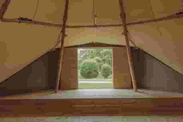 Tipis at Mapledurham