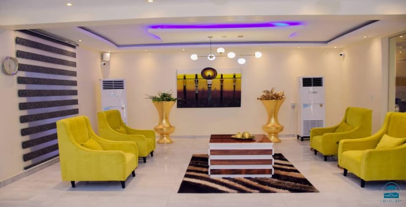 Royale Suite lounge at Mambillah Hotel for VIP events and private functions.