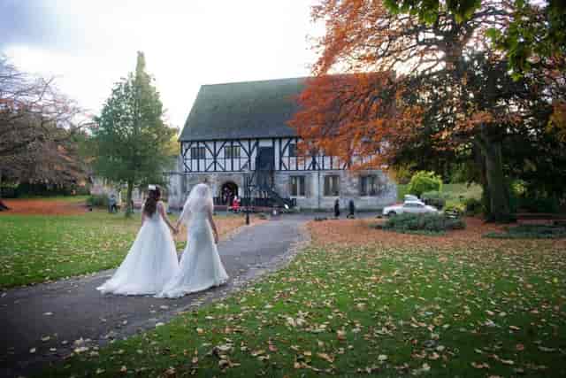 Intimate autumn wedding venue at Ground Floor, York Venues, featuring elegant seasonal decor.
