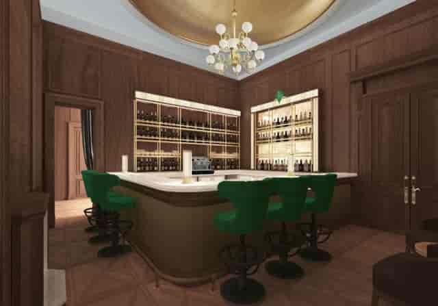 The Register Club: intimate VIP lounge for sophisticated corporate networking events.