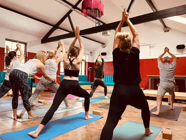 Industrial wellness break in Moot main event room for corporate team building and conferences.