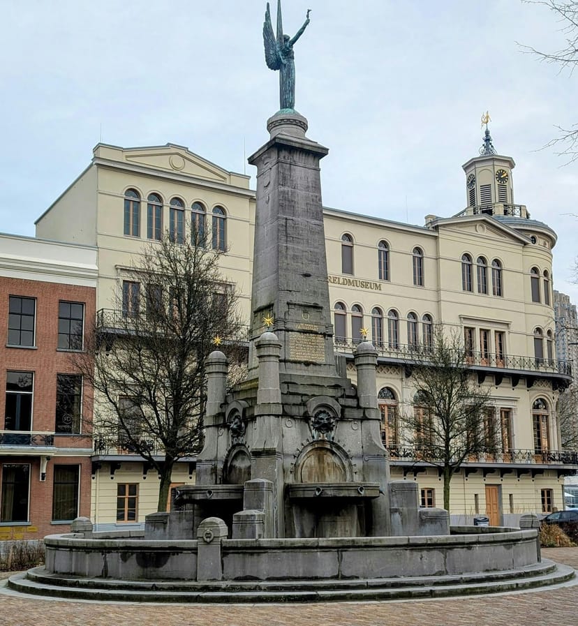 Historic Salon at Wereldmuseum Rotterdam for upscale networking events and brand activations.