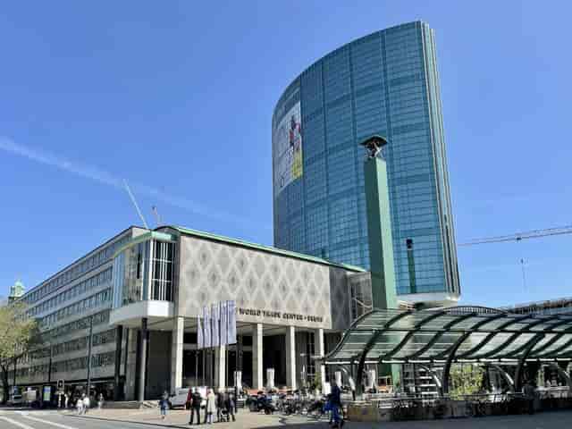 World Trade Center Rotterdam office building for corporate conferences and trade exhibitions.