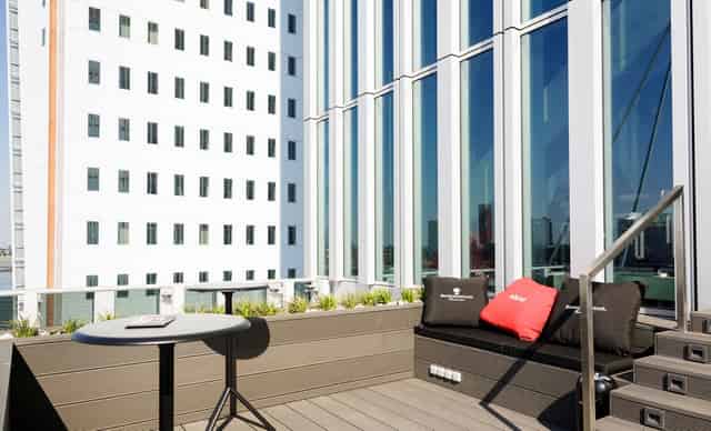 Rooftop terrace