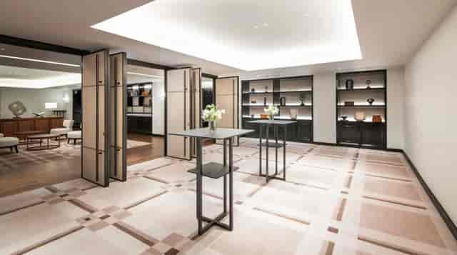Ballroom at Park Hyatt London: Versatile event space with flexible airwalls for networking receptions.