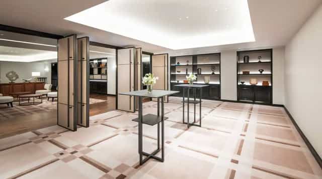 Ballroom at Park Hyatt London: Versatile event space with flexible airwalls for networking receptions.
