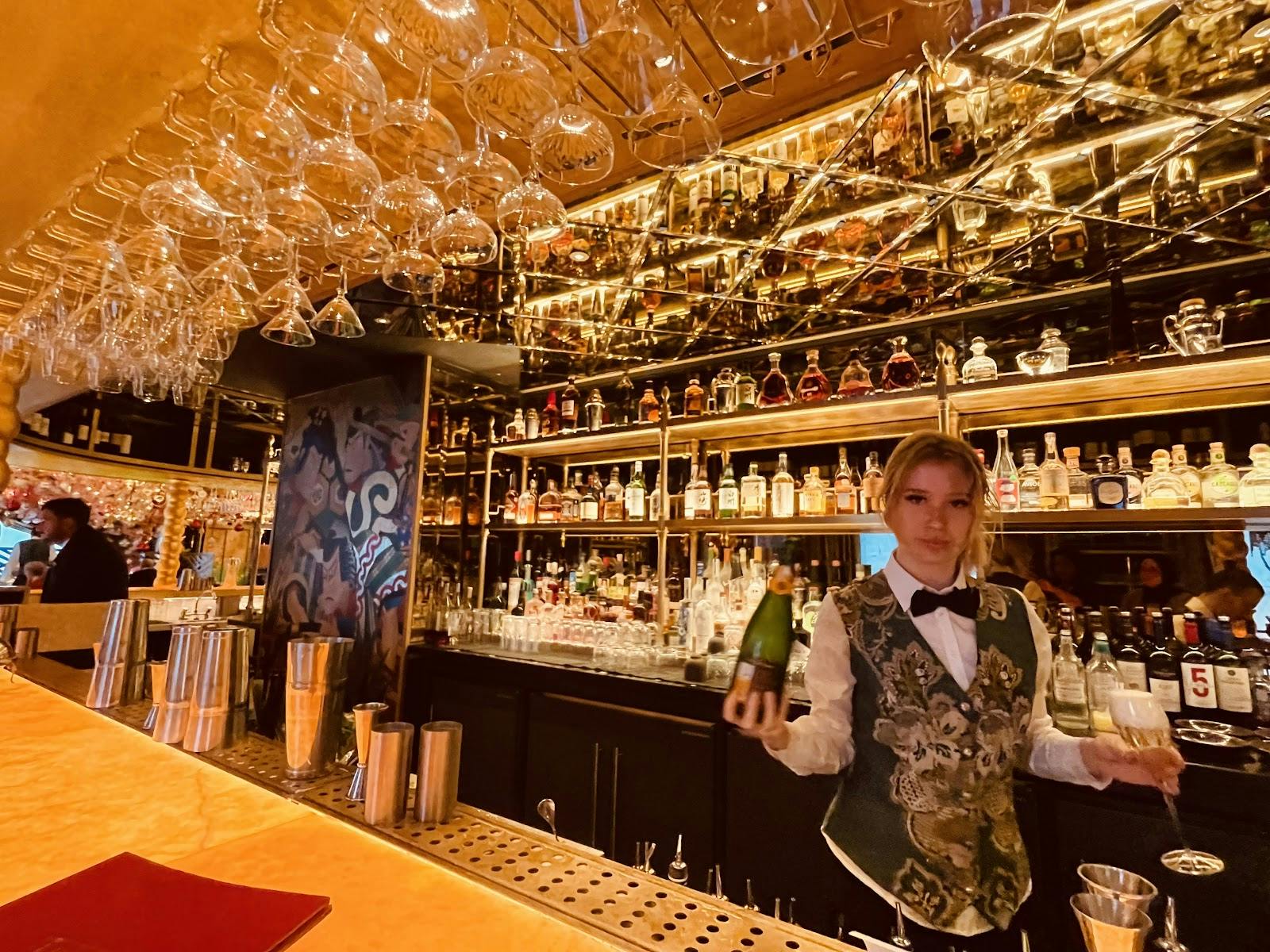 Upscale Buddha Room VIP cocktail reception venue with polished, premium decor. - Banner