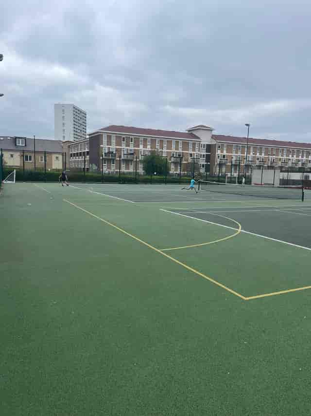 Sedgehill Academy sports field: open-air venue for corporate wellness and teambuilding events.