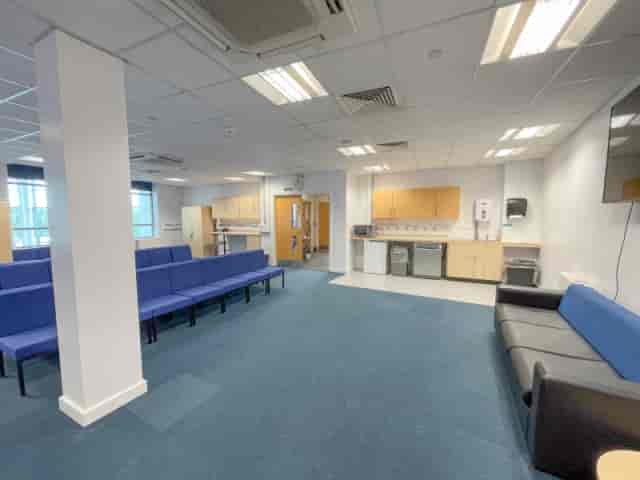 Main Hall at Sedgehill Academy: theater-style seating for corporate meetings and staff briefings.