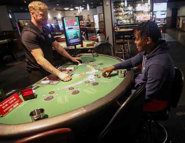 All Star Poker Silverdale casino gaming tables for corporate events and networking mixers.