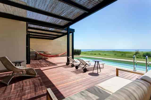 Olive Grove deck at Verdura Resort: luxury incentive retreat and executive event space.