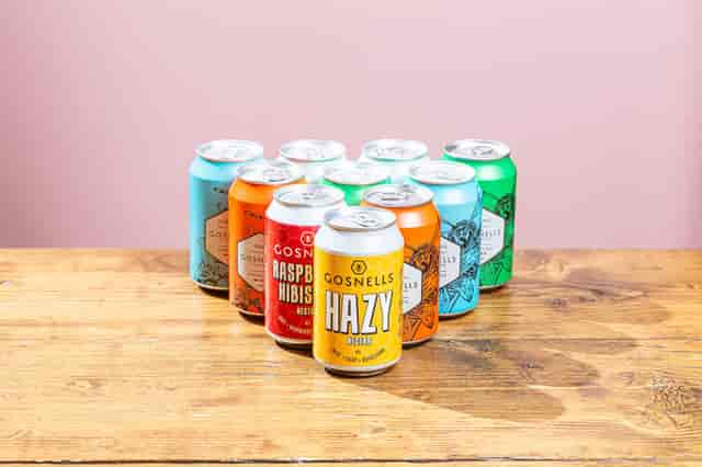 Craft beer flight at Gosnells brewery, ideal for networking events and corporate catering.